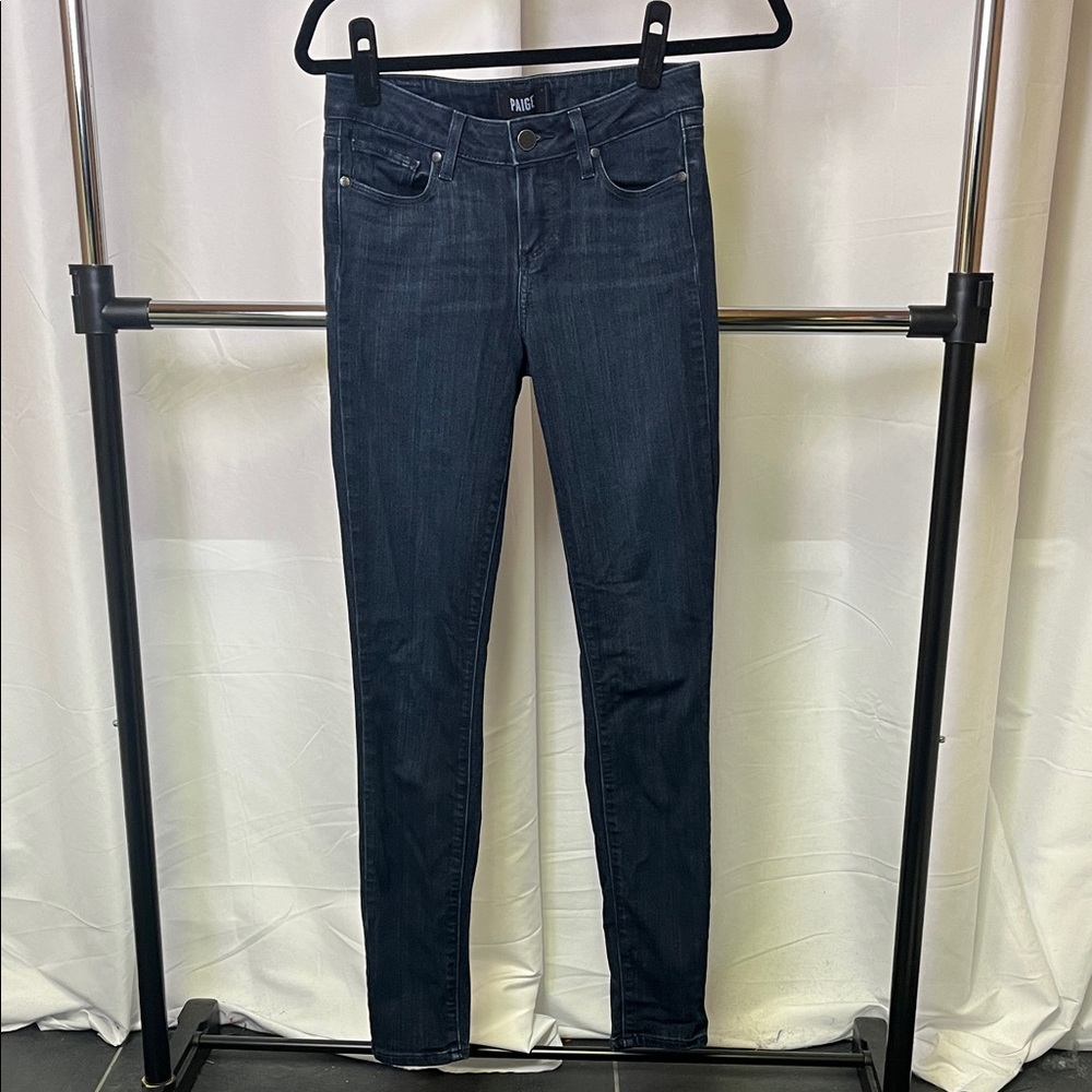 PAIGE women’s Verdugo Ultra Skinny Dark blue Jeans size 26